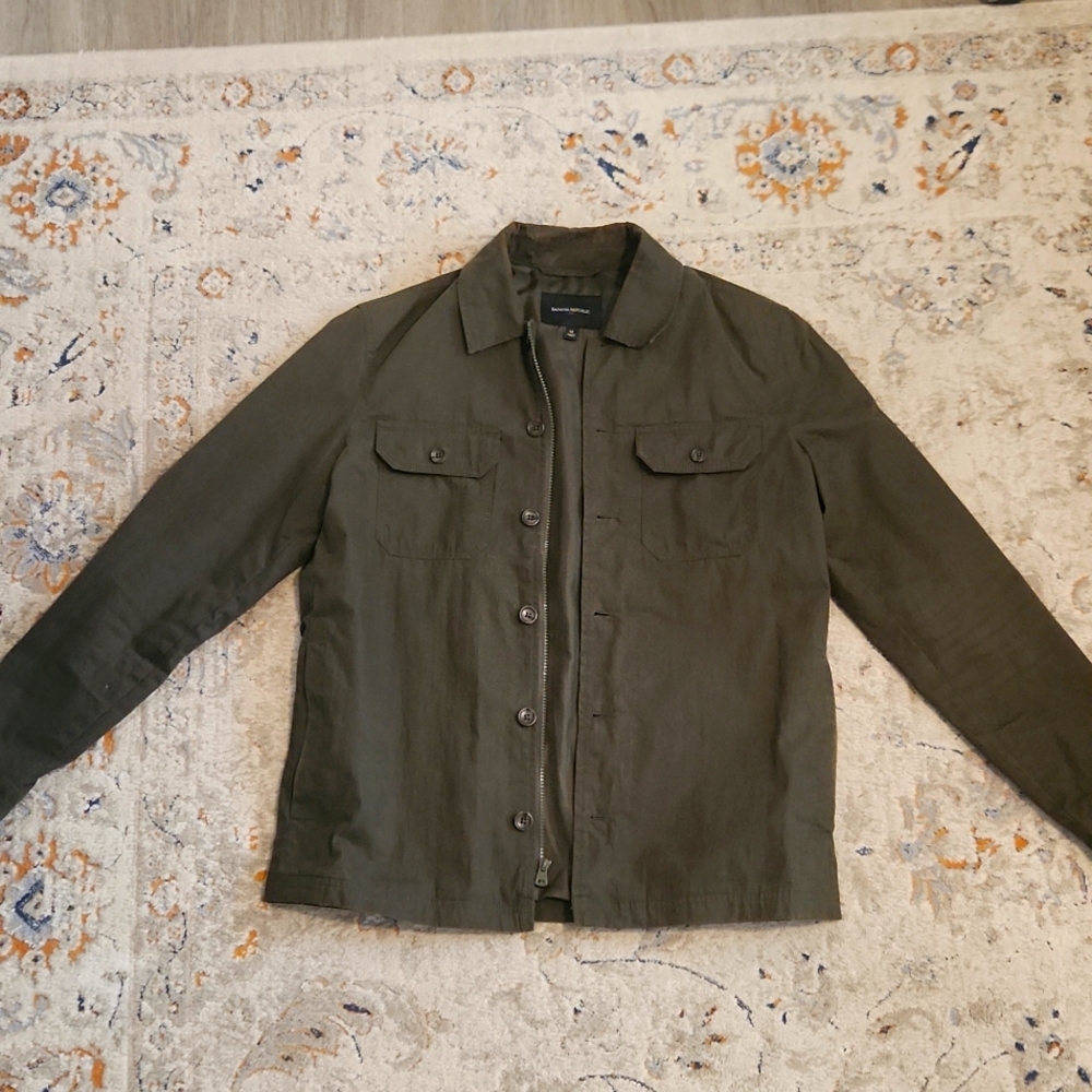 Banana Republic Olive Green Men's Medium Jacket